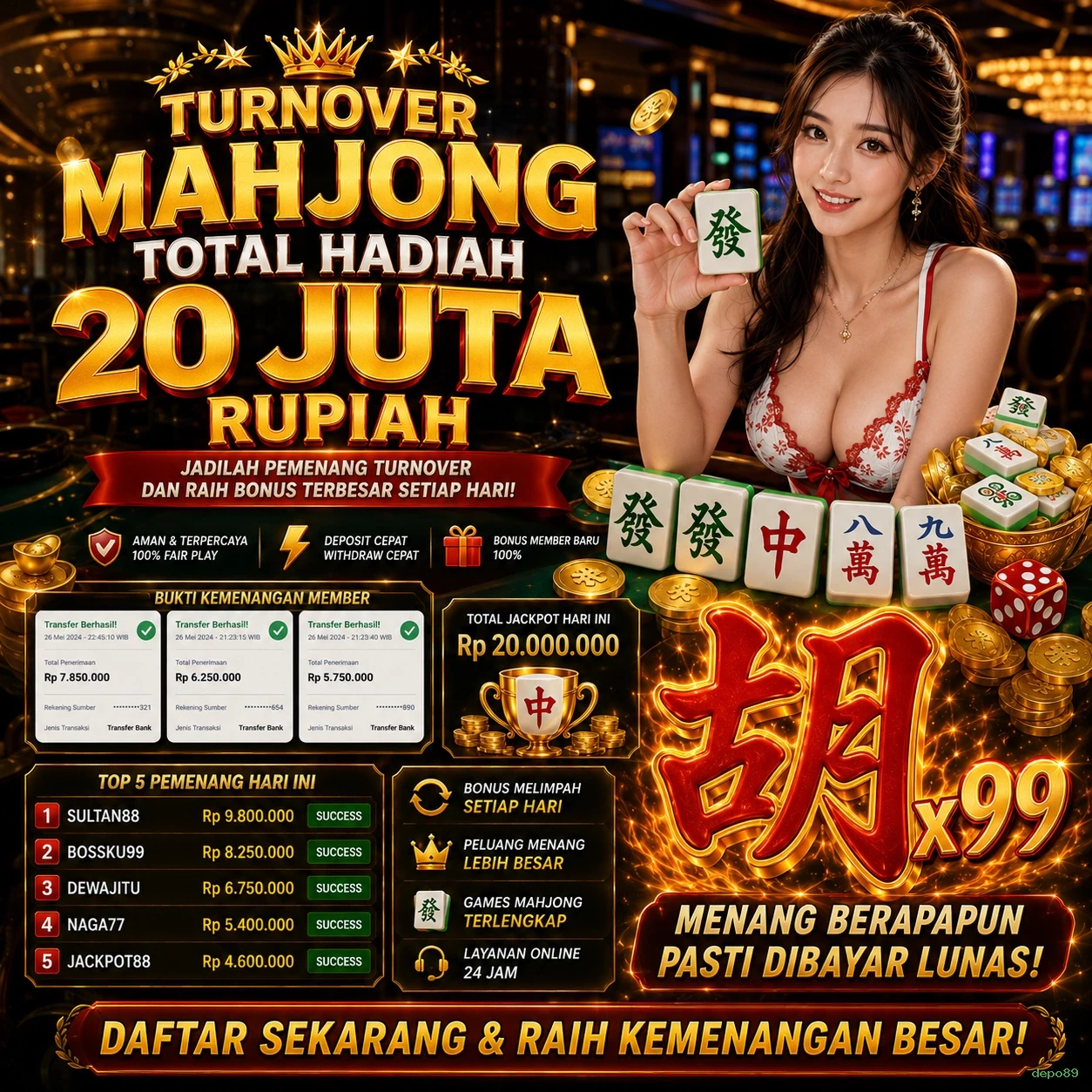 depo89 Forum Pemain